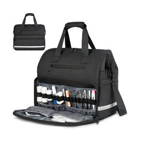 Bolsa de Viaje Médica Impermeable de Oxford, Maletín Clínico de Gran Capacidad con Asas Reforzadas para Recorridos Diarios - Product Image 1