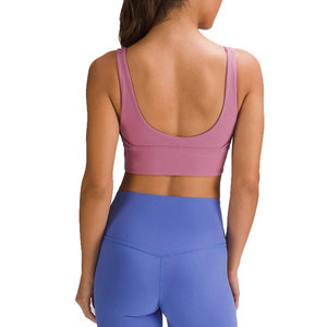 Nouvel Arrivage Soutien-gorge de Sport Sans Couture Grande Taille pour Femme, Motif Léopard, Crop Top, Fort Maintien, Dos Nu, pour Entraînement et Fitness, Vêtements de Sport, OEM Privé - Product Image 2