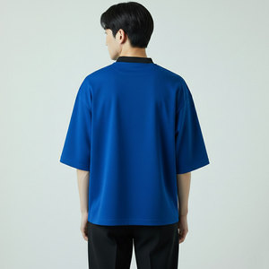 เสื้อยืดทรงบ็อกซี่ผู้ชายรุ่นใหม่ปี 2026 น้ำหนักเบา คุณภาพสูง สวมใส่สบาย ดีไซน์ล่าสุด เสื้อยืดทรงบ็อกซี่ผู้ชาย - Product Image 6