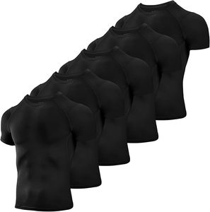 Camiseta de Manga Corta para Hombre, Tejido Sólido, Impresión Serigráfica, 100% Algodón, Ecológica, Transpirable, de Secado Rápido, Personalizable, OEM - Product Image 5
