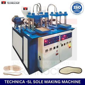 TECHNICA-SL Machine de moulage de semelles en TPR, TPU, PVC, neuve, pour usine de fabrication de semelles de chaussures, haute performance 32W 440V, jusqu'à 3000 paires/jour - Product Image 6