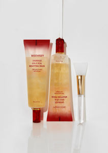 [MEDITHERAPY] SHUMAGE GOLD SEAL CRYSTAL WRAPPING MASK avec Niacinamide pour le soin des rides du visage et l'hydratation profonde 50 pièces/boîte - Product Image 3