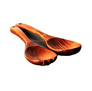 Ensemble de saladiers en acacia, écologiques, compatibles lave-vaisselle, ustensiles de cuisine, fabriqués en Inde - Product Image 1