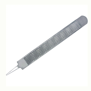 Râpe à sabots en acier à haute teneur en carbone, plate et couronnée, outil de fermeur, poignée ergonomique, double face, durable, équipement de toilettage des sabots équins - Product Image 6