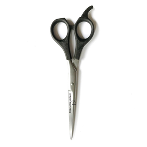 Tijeras de barbero con mango de plástico negro, tijeras de barbero de calidad profesional, precio barato, plástico de acero inoxidable de alta calidad - Product Image 5