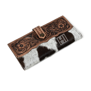 Cartera Trifold de Cuero Vacuno Personalizable para Mujer, Estilo Occidental, con Bloqueo RFID para Tarjetas - Product Image 2