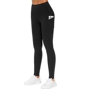 Pantalones de Yoga Gruesos de Cintura Alta, Impermeables, Reversibles y Transpirables con Bolsillos, Control de Abdomen, Leggings Deportivos para Mujer - Product Image 4