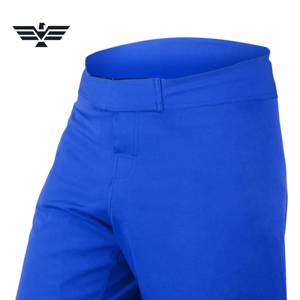 Pantalones Cortos de Compresión MMA Azul Rey Personalizados, Cintura Elástica, 100% Poliéster, Bolsillo Protector para Copa, para Rendimiento Atlético Juvenil y Adulto - Product Image 6