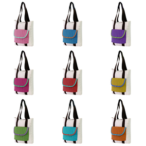 Custom Logo Shopper Bag Manufacturer Reusable Waterproof Shopping Bags for France Supermarket Intermarch&eacute; - Product Image 6