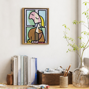 Kit d'art mural en béton DIY – Ensemble de peinture abstraite sur ciment pour la décoration de la maison, kit d'art artisanal pour adultes - Product Image 4