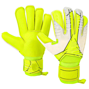 Guantes de Portero de Fútbol Profesionales de Cuero Transpirable, Dedos Completos, Alta Calidad - Product Image 6