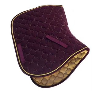 Wholesale Floral Satin Dressage Saddle Pad Sublimated Jumping Saddle Pad for Horse Riding Training Custom <b>Equestrian</b> Supplies - Product Image 5