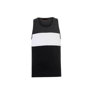 Camiseta sin mangas de dos tonos para hombre, chaleco de gimnasio con bolsillo, de secado rápido, para culturismo, entrenamiento atlético, ropa deportiva. - Product Image 2