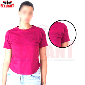 Camisetas de Algodón Estampadas de Corte Regular para Mujer, Color Rosa Sólido, Producto Premium de la Más Alta Calidad, Último Estilo, Ropa Exterior, Camiseta para Mujer - Product Image 6