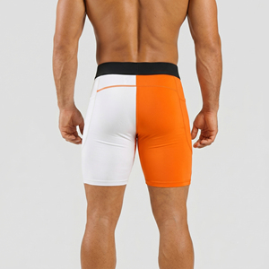 <b>Men's</b> <b>Compression</b> <b>Shorts</b> Mid Waist Elastic Spandex Polyester Quick Dry <b>Shorts</b> <b>Mens</b> Yoga Wear <b>Compression</b> <b>Shorts</b> <b>Men</b> - Product Image 4