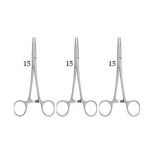 Toilet Suture Set | Complete Manual Surgical Instruments Kit | 15-Piece Steel Durable Forceps Scissors Tray CE by <b>Blush</b> Surgical - Product Image 3