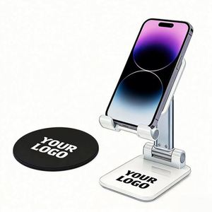 Support de téléphone portable avec logo, vente en gros pour entreprises, cadeau promotionnel, support de téléphone réglable en hauteur et en angle, cadeaux promotionnels personnalisés - Product Image 1