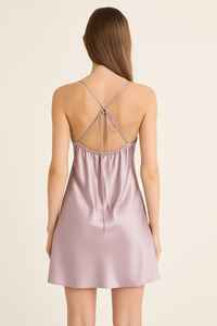 Camisón de Mujer con Tirantes Ajustables en la Espalda, Color Rosa Pastel, para la Primera Noche de Luna de Miel, Elegante, 100% Poliéster, Suave, Liso y Transpirable - Product Image 2