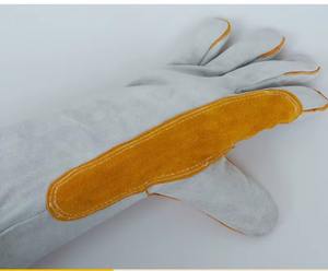 Guantes de Seguridad Industriales Largos 2026, Resistentes a Cortes, de Piel de Vaca, para Hombre, con Logotipo Personalizado, Hechos en Pakistán - Product Image 4