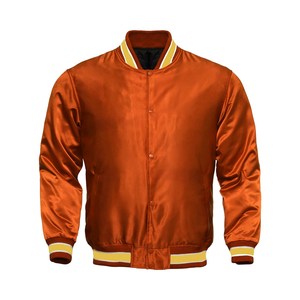 Chaqueta Bomber de Poliéster Estilo Bomber, Material de Poliéster, Ropa de Otoño, Artículo Nuevo 2026, Chaqueta Bomber de Satén Personalizada, Chaqueta de Invierno para Hombre - Product Image 6