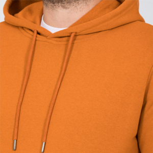 Sweat-shirts à capuche zippés pour hommes en molleton bouclette épais, coupe droite, épaules tombantes, imprimé en relief personnalisé, 100% coton - Product Image 5