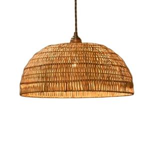 Lámpara de Mimbre en Oferta, Lámpara Colgante Rústica Moderna Tradicional para Interiores de Hotel, Vietnam - Product Image 1