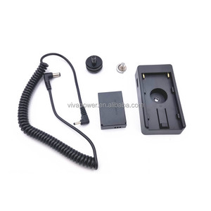 ที่ใส่แบตเตอรี่ NP F V-Mount DR-E12 PLUS Coupler DC LP-E12แบตเตอรี่ดัมมี่สำหรับ Canon <span class=keywords><strong>EOS</strong></span> M M2 <span class=keywords><strong>M10</strong></span> M50 M200 M100 - Product Image 4