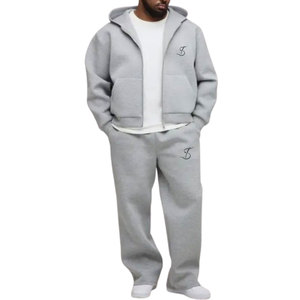 ชุดวอร์มซิปแบบแบ็กกี้ขายดีออนไลน์สำหรับผู้ชาย ออกแบบเองได้ ผลิตจากโรงงาน - Product Image 1