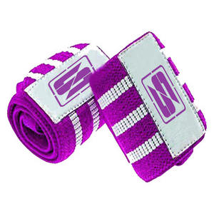 Bandes de poignet unisexes super élastiques, style rayé couleur personnalisée, antidérapantes, respirantes, fermeture auto-agrippante, haute qualité, robustes - Product Image 5