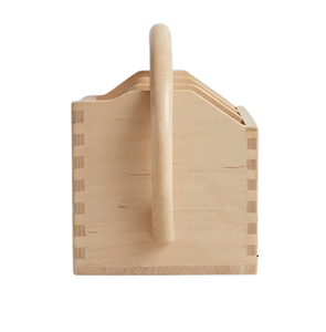 Home <b>Storage</b> Organizers Kitchenware Wooden Caddy Wooden <b>Storage</b> <b>Units</b> Shelves <b>Storage</b> Caddy - Product Image 5