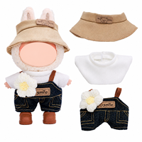   Tenues pour poupées portables, figurines en boîte mystère, ensemble décontracté mignon, tissu de haute qualité, certifié EN71, unisexe, à partir de 5 ans
