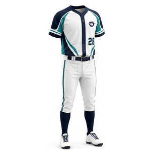 Conjunto de Uniforme de Béisbol Ligero para Hombre, Jersey y Pantalones Deportivos Personalizados, Tela que Absorbe la Humedad para Deportes y Competencia - Product Image 5