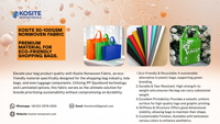 Tela No Tejida Kosite de 50-100GSM, Material Premium para Bolsas de Compra Ecológicas