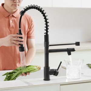 Rubinetto da Cucina Commerciale Monocomando con Doccetta Estraibile per Lavello - Product Image 3