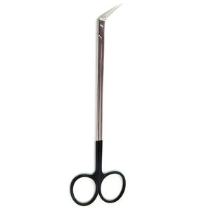 Ciseaux vasculaires chirurgicaux Ovexa OS-SIS-1442 en acier inoxydable, à 45 degrés, à pointe arrondie, anti-acide, pour microchirurgie, légers et personnalisables - Product Image 5