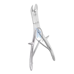 Pince orthopédique à double action incurvée en acier inoxydable certifiée ISO, prix de gros, instrument médical pour la coupe osseuse - Product Image 5