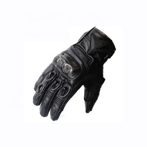 Football Goalkeeper Gloves Full Finger Non-Slip Breathable PU Leather Silicone Unisex Sports Adjustable Wrist <b>Strap</b> Pull Closure - Product Image 5