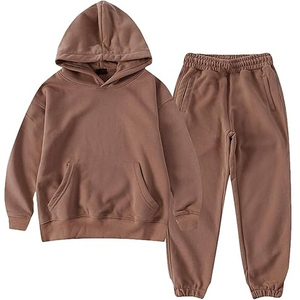 Conjunto Deportivo de 2 Piezas para Niños, Transpirable, de Alta Calidad, Personalizable con Estampado, de Algodón Orgánico, para Bebés y Niños, con OEM - Product Image 1