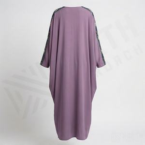 Nouvelle collection d'abayas en gros, robes kaftan musulmanes pour femmes, vêtements islamiques modestes, haute qualité, livraison directe d'usine. - Product Image 2