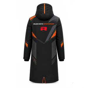 Bulk Quantity Outdoor Winter Apparel Hooded Plus Size Textile <b>Long</b> Jackets <b>Padded</b> Warm <b>Coats</b> Casual Clothing Wholesale Canvas - Product Image 2
