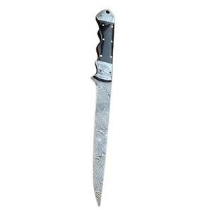 customized handmade Damascus steel fillet <b>knife</b> with Damascus booster chef <b>knife</b> <b>kitchen</b> use razor <b>sharp</b> fillet <b>knife</b> - Product Image 5