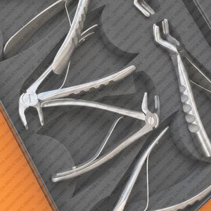 Juego de Pinzas de Extracción Pediátricas de Alta Calidad, Pinzas Dentales Pediátricas, Instrumentos de Extracción de Dientes de Bebé OEM - Product Image 6