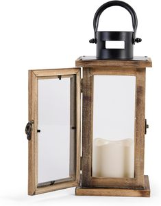 Fabricant fiable de lanternes en bois de qualité supérieure, style rustique, objet décoratif pour la maison et les tables de restaurant - Product Image 5