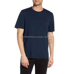 Vente directe d'usine, t-shirt à manches courtes en coton 100% de haute qualité, personnalisé pour hommes et garçons, impression sérigraphique - Product Image 4