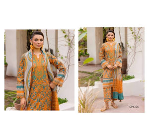 Ssumaira Presenta Charizma Print, Colección de Verano de 3 Piezas, Vestidos de Marca Pakistaní e India al por Mayor - Product Image 5