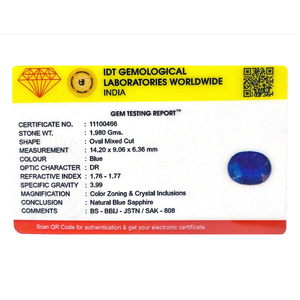Sky Blue 9.9 Carat Loose Sapphire Gemstone-Excellent Cut 11mm Diameter for Fine Jewelry - Product Image 4