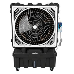 Enfriador de Aire Eléctrico de Plástico Resistente para Desierto, Independiente, con Tanque de 100L, Área de Enfriamiento de 2500 Pies Cuadrados, Almohadilla de Panal, Ideal para Hoteles, 1 Año de Garantía - Product Image 1