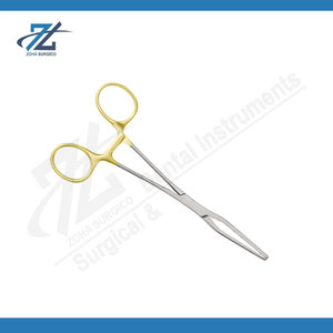 Pinza Vascular Fogarty de Acero Inoxidable, Pinza Atraumática para Tejidos y Vasos Sanguíneos con Mordazas Recubiertas de Goma, Instrumento Quirúrgico - Product Image 4
