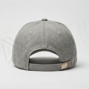 Gorra de Béisbol Orion Gris de Alta Calidad, 6 Paneles, con Logotipo de Escudo de Águila, Ajustada, Unisex, Informal, de Lona - Product Image 2