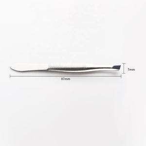 Ensemble de 3 pinces à épiler à pointe inclinée en acier inoxydable de haute qualité pour outils de maquillage des sourcils et soins de beauté - Product Image 6